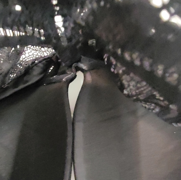 Victoria's Secret Bra 36D Very Sexy Push-Up Bralette Halter Removable Lace Black - Picture 9 of 11